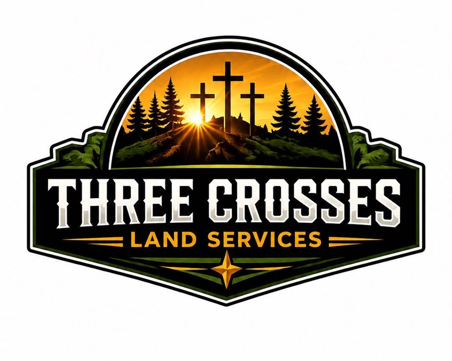 Three Crosses Land Services logo